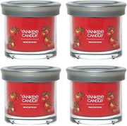 Yankee Candle Small Tumbler Scented Single Wick Jar Candle, Macintosh, Over 20 Hours of Burn Time, 4.3 Ounce (Pack of 4)