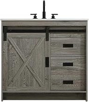 Austin Bathroom Vanity Rustic Grey