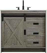 Austin Bathroom Vanity Rustic Grey