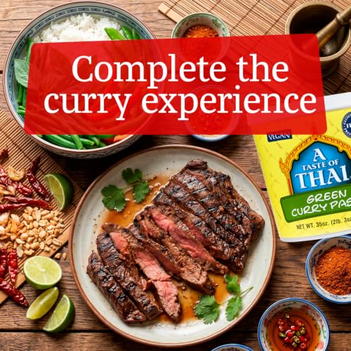 A Taste of Thai Green Curry Paste / 1 Pack / 1 Curry Sauce