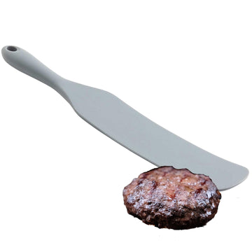 Silicone Spatula Spurtle by Tablecraft – 13 Inches, Silicone, Gray, Model 11835
