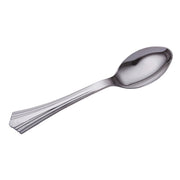 WNA Comet 620155 Polystyrene Spoon, 6 1/4" Long, Silver, 600/Case - Default Title