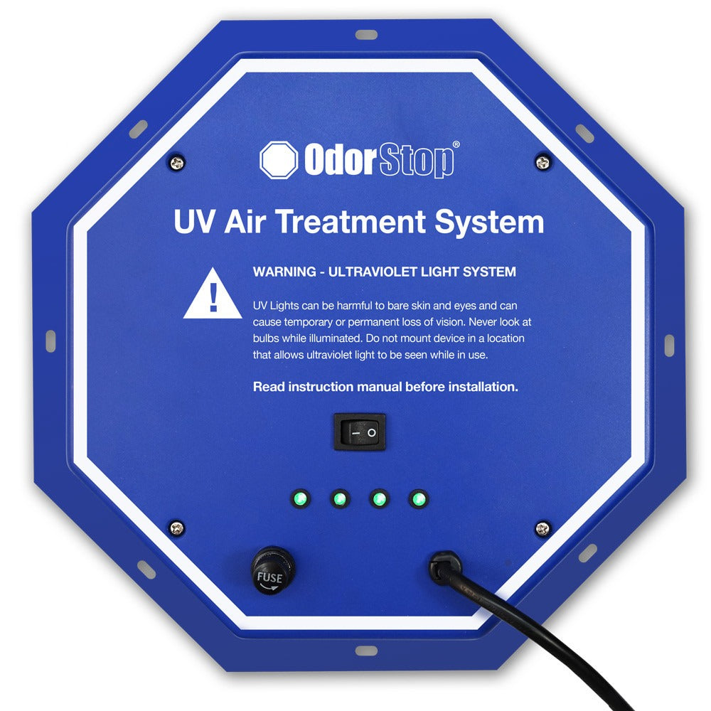OdorStop LLC Air Purifier, 8" Wide, 120V - 144W