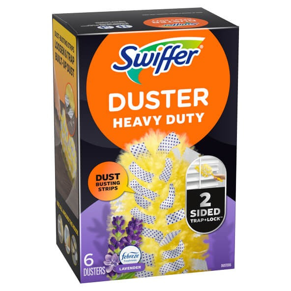Swiffer Heavy-Duty Refill, Yellow - 33/Case