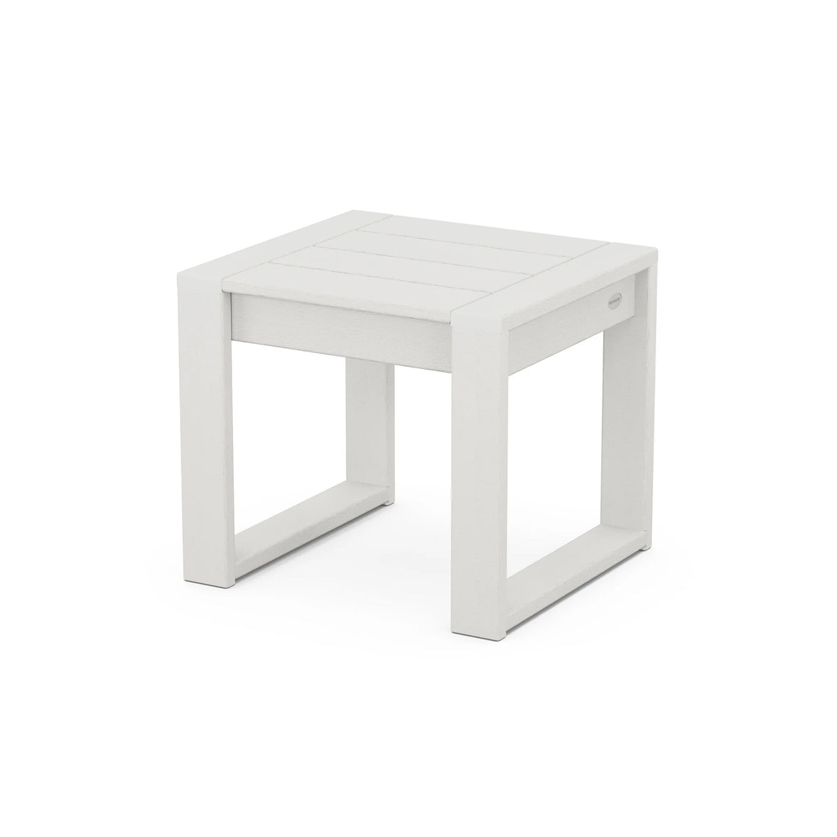 POLYWOOD 4608 End Table, 19 7/8" Wide - Black