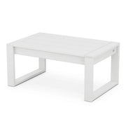 POLYWOOD 4609 Coffee Table, 34 7/8" Wide - White