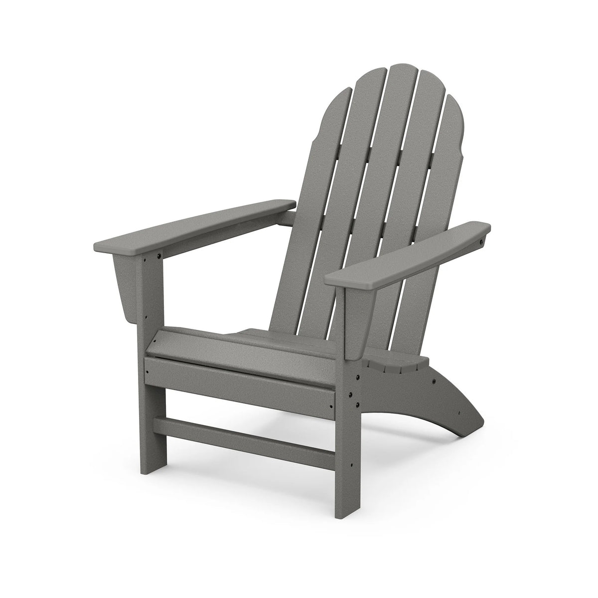 POLYWOOD Adirondack Chair, 29 1/4" Wide - Slate Gray