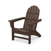 POLYWOOD Adirondack Chair, 29 1/4" Wide - Mahogany
