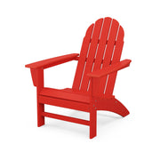 POLYWOOD Adirondack Chair, 29 1/4" Wide - Sunset Red