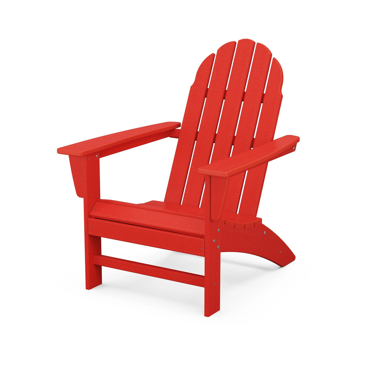 POLYWOOD Adirondack Chair, 29 1/4" Wide - Sunset Red