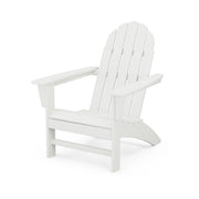 POLYWOOD Adirondack Chair, 29 1/4" Wide - White