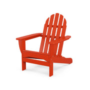 POLYWOOD Adirondack Chair, 29" Wide - Sunset Red