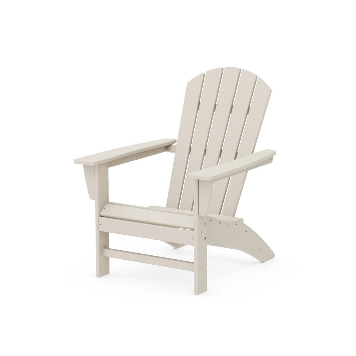 POLYWOOD Adirondack Chair, 29 1/4" Wide - Sand