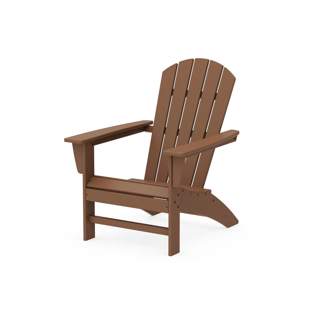 POLYWOOD Adirondack Chair, 29 1/4" Wide - Teak