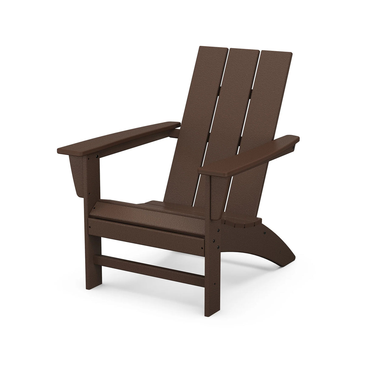 POLYWOOD Adirondack Chair, 29 1/4" Wide - Mahogany