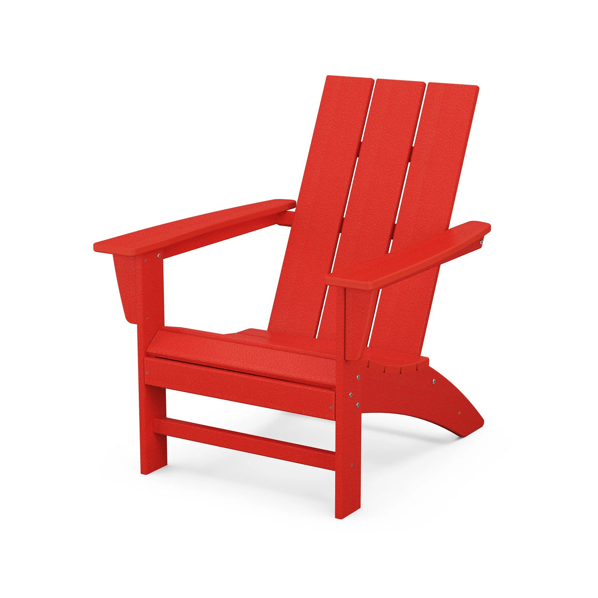 POLYWOOD Adirondack Chair, 29 1/4" Wide - Sunset Red