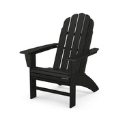 POLYWOOD Adirondack Chair, 31 1/4" Wide - Black