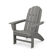 POLYWOOD Adirondack Chair, 31 1/4" Wide - Slate Gray
