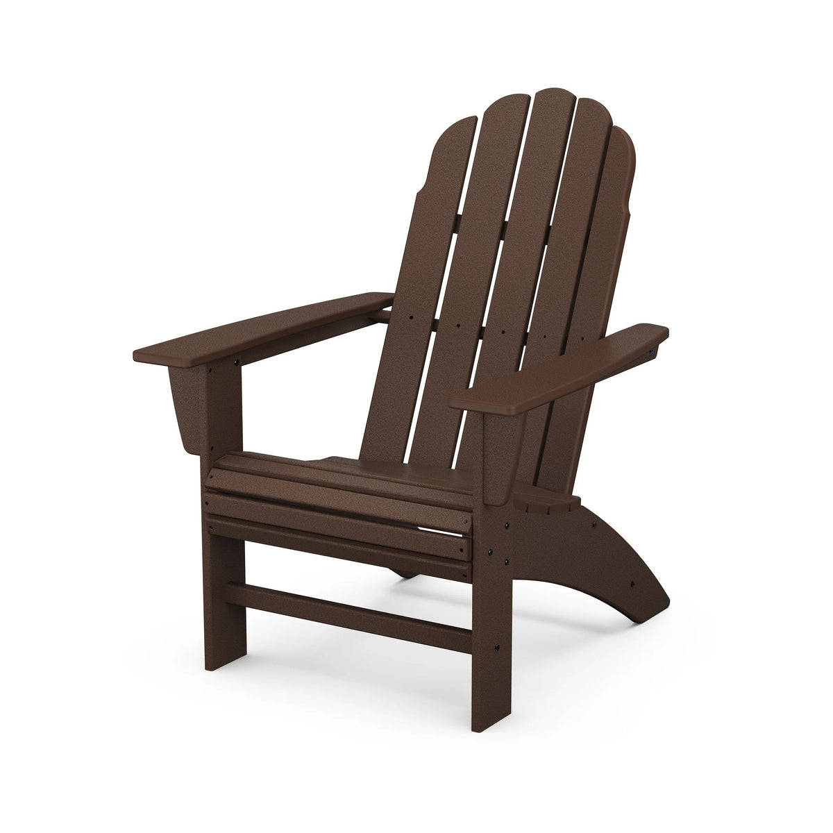POLYWOOD Adirondack Chair, 31 1/4" Wide - Mahogany
