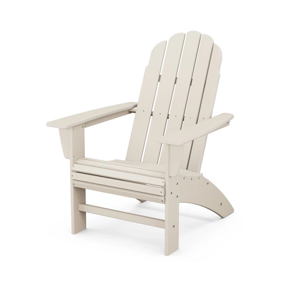 POLYWOOD Adirondack Chair, 31 1/4" Wide - Sand