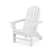POLYWOOD Adirondack Chair, 31 1/4" Wide - White
