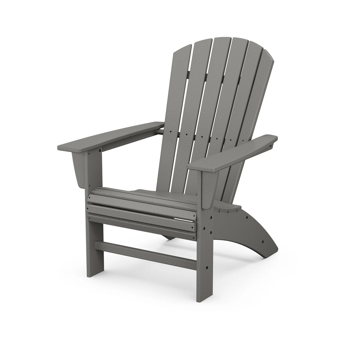 POLYWOOD Adirondack Chair, 31 1/4" Wide - Slate Gray