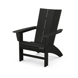 POLYWOOD Adirondack Chair, 31 1/4" Wide - Black