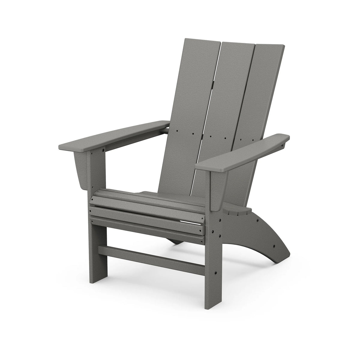 POLYWOOD Adirondack Chair, 31 1/4" Wide - Slate Gray