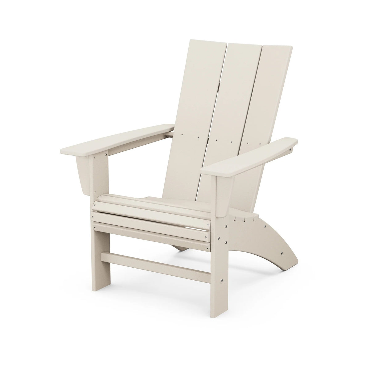 POLYWOOD Adirondack Chair, 31 1/4" Wide - Sand