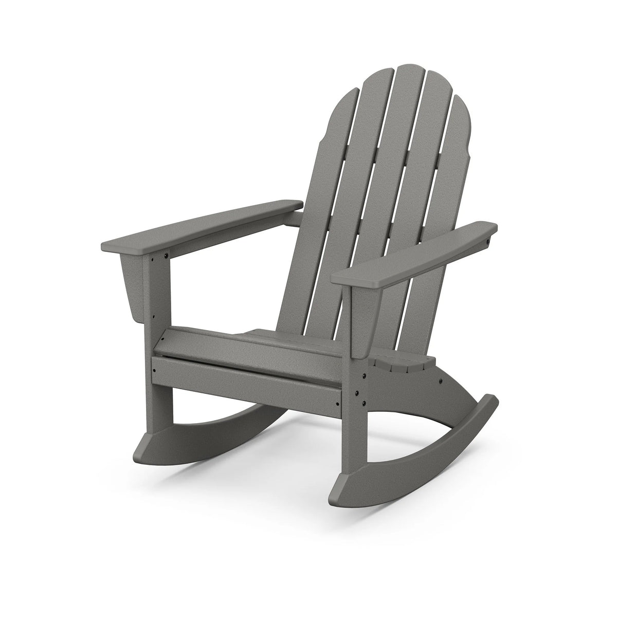 POLYWOOD Adirondack Chair, 29 1/4" Wide - Slate Gray