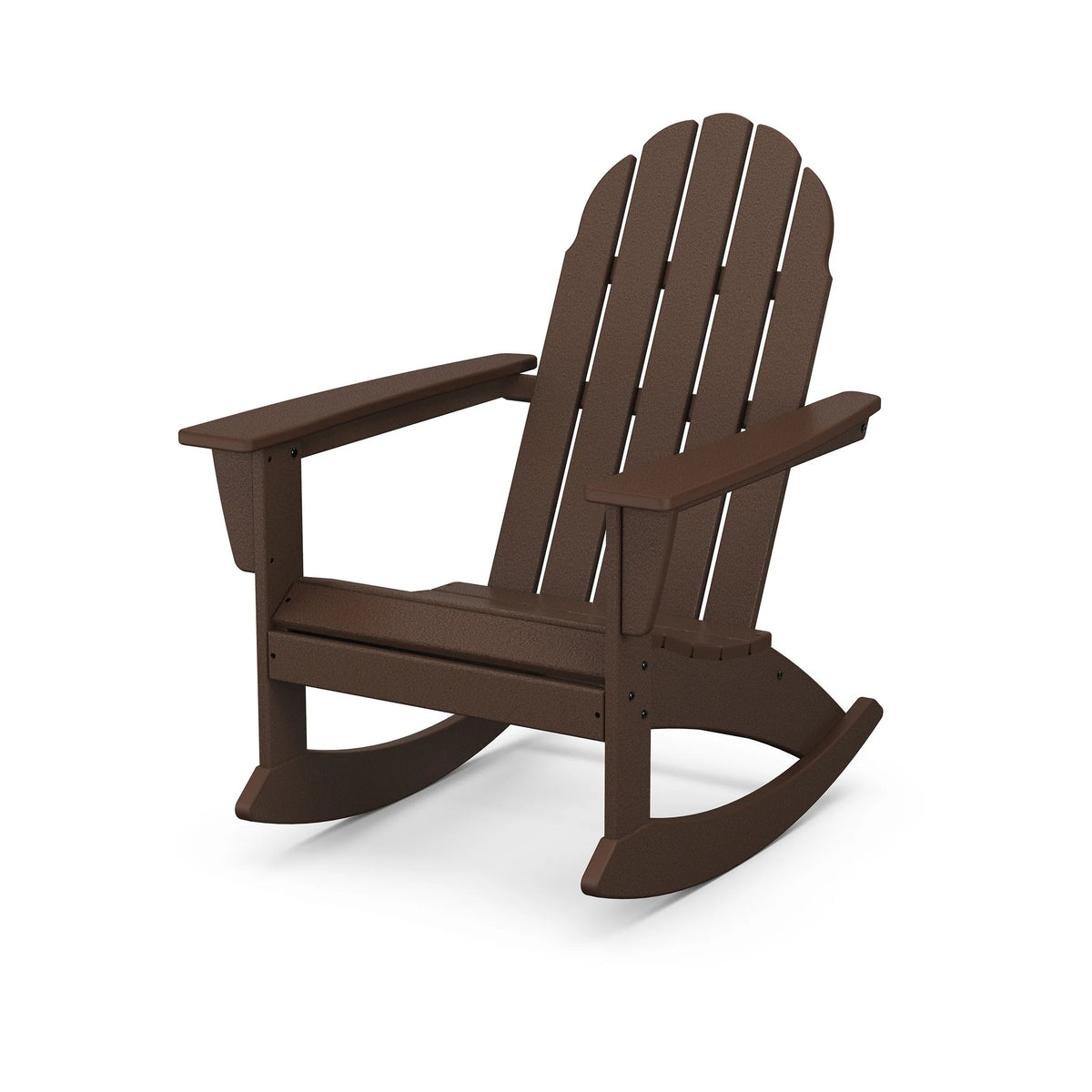 POLYWOOD Adirondack Chair, 29 1/4" Wide - Mahogany
