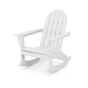 POLYWOOD Adirondack Chair, 29 1/4" Wide - White