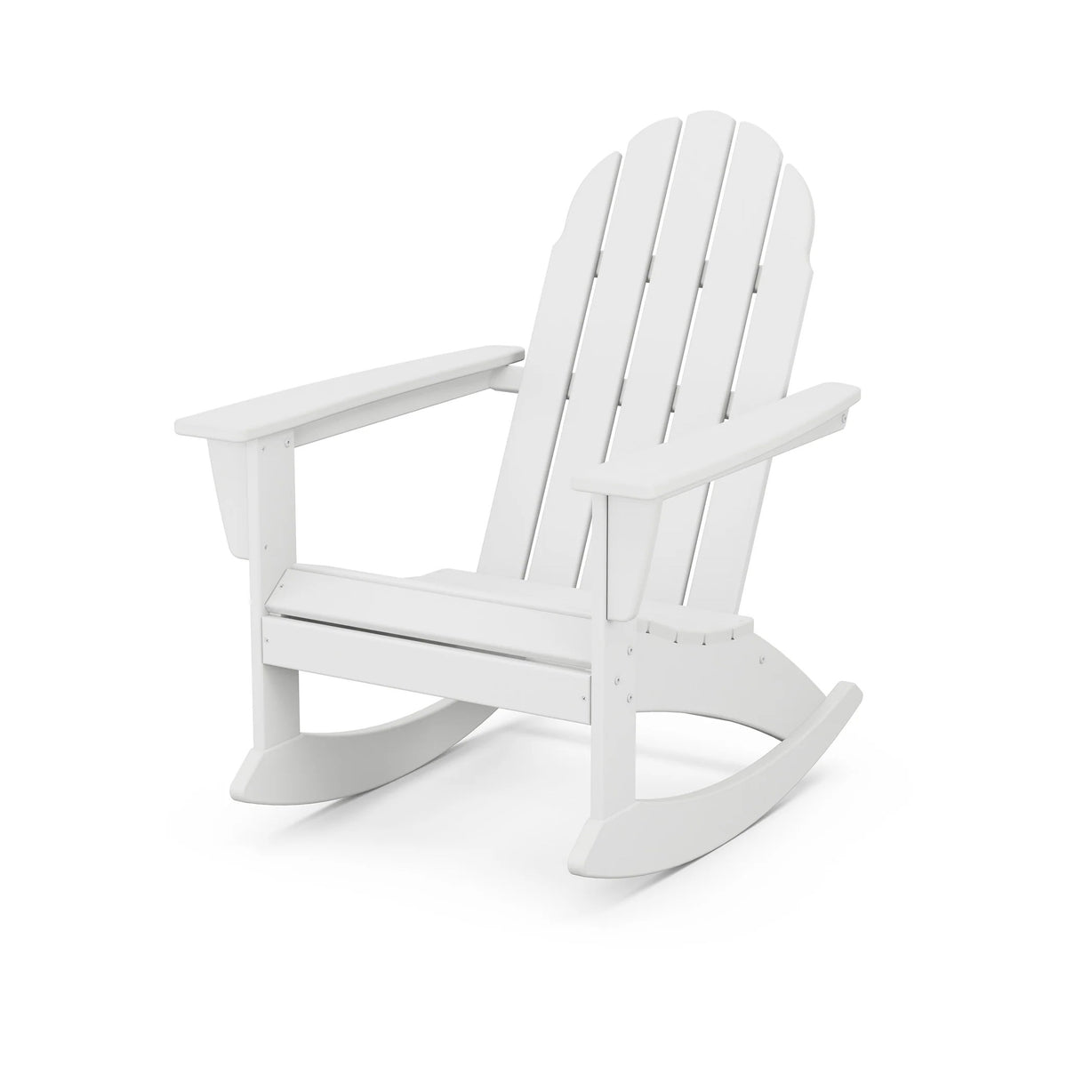 POLYWOOD Adirondack Chair, 29 1/4" Wide - White