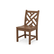 POLYWOOD Chair, 17" Wide - Teak
