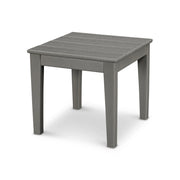 POLYWOOD End Table, 18" Wide - Slate Gray