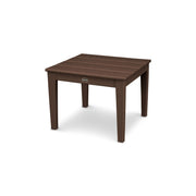 POLYWOOD End Table, 22 1/4" Wide - Mahogany