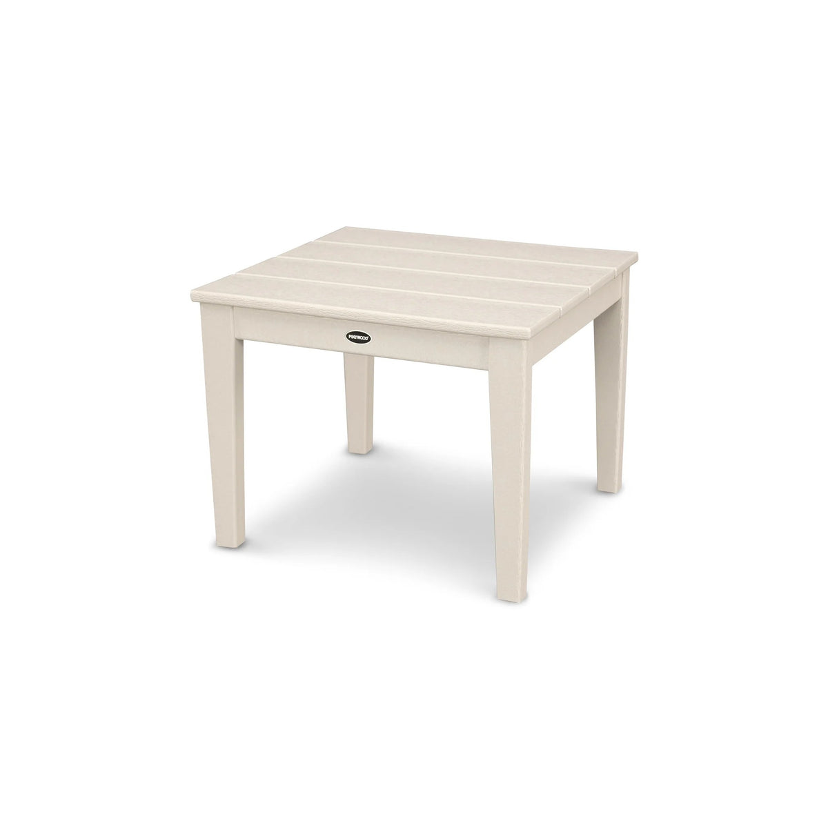 POLYWOOD End Table, 22 1/4" Wide - Sand