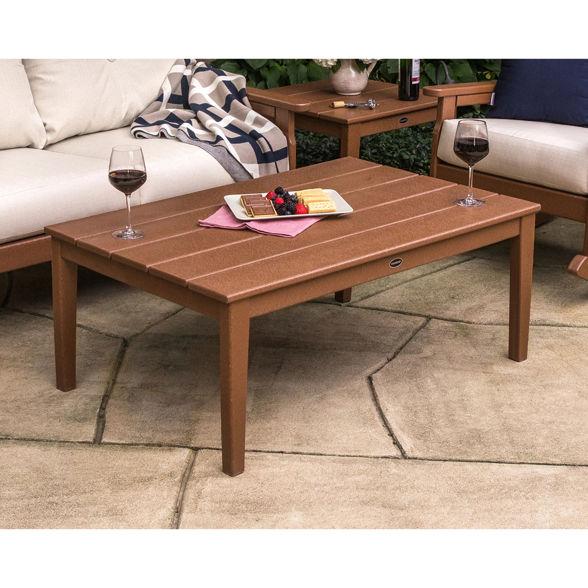 POLYWOOD Coffee Table, 27 3/8" x 42" - photo 2