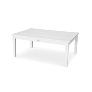 POLYWOOD Coffee Table, 27 3/8" x 42" - Slate Gray