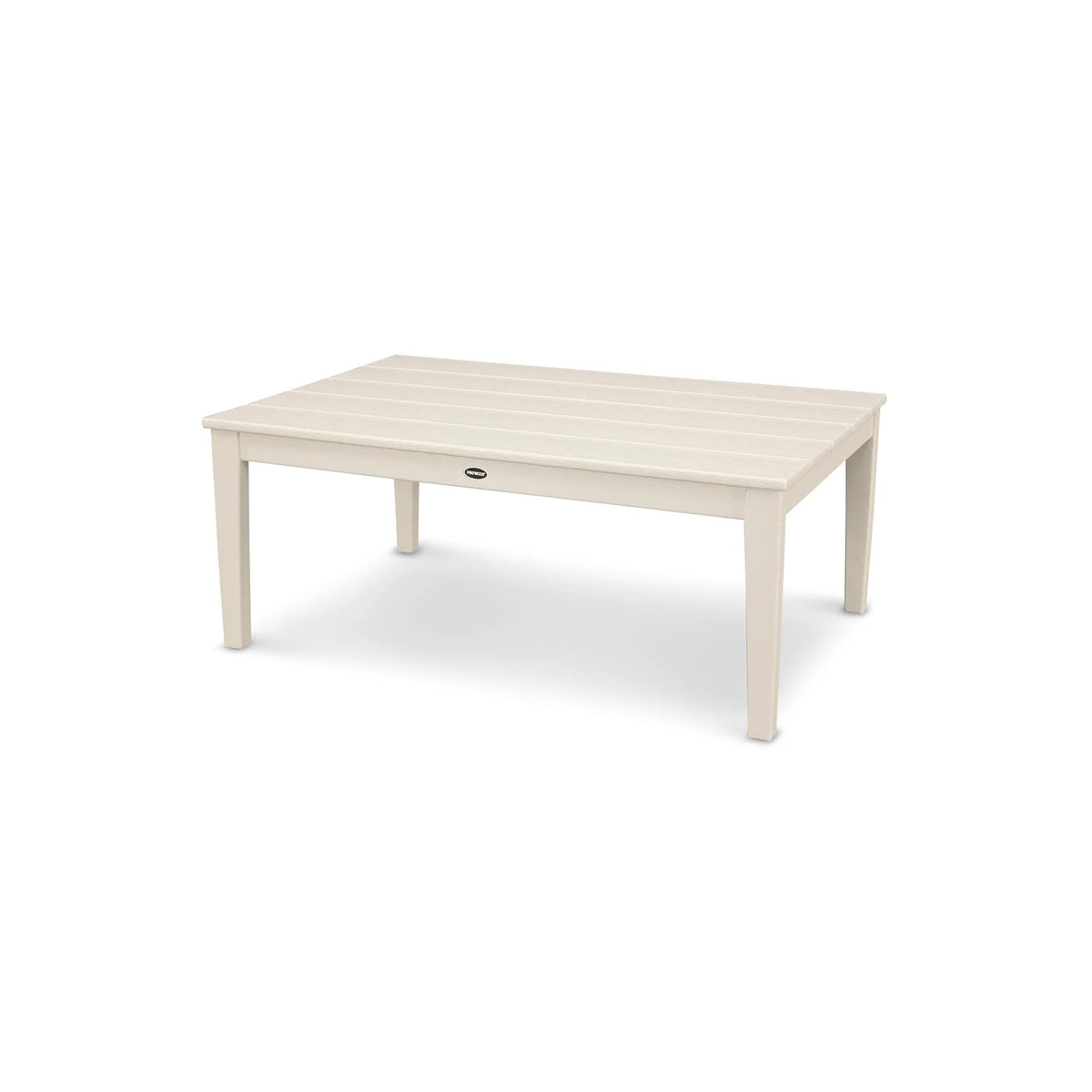 POLYWOOD Coffee Table, 27 3/8" x 42" - Sand