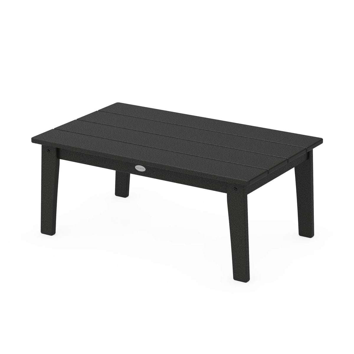 POLYWOOD Coffee Table, 22 5/16" x 36" - Black