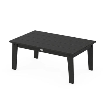 POLYWOOD Coffee Table, 22 5/16" x 36" - Black