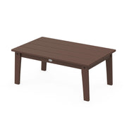 POLYWOOD Coffee Table, 22 5/16" x 36" - Mahogany