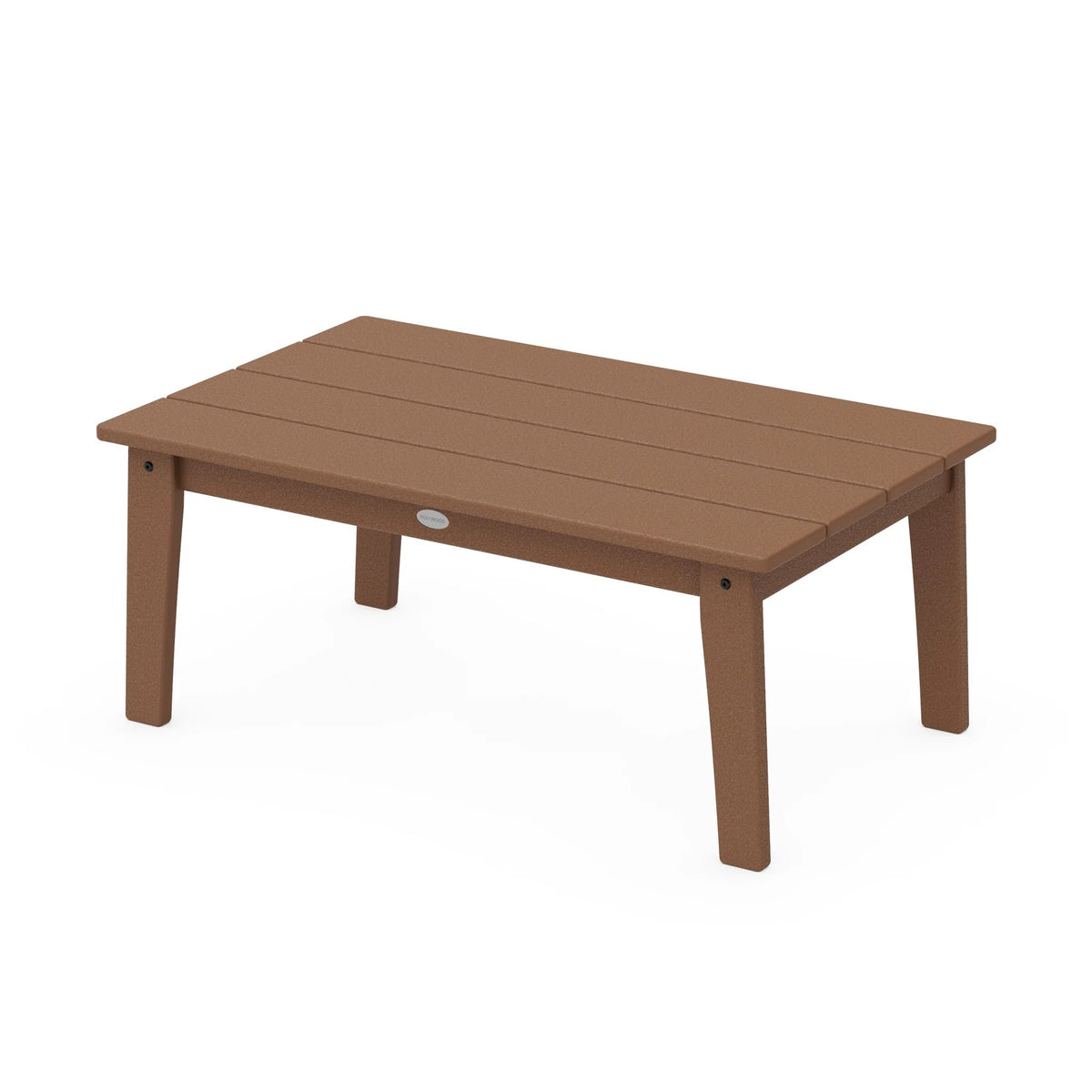 POLYWOOD Coffee Table, 22 5/16" x 36" - Teak