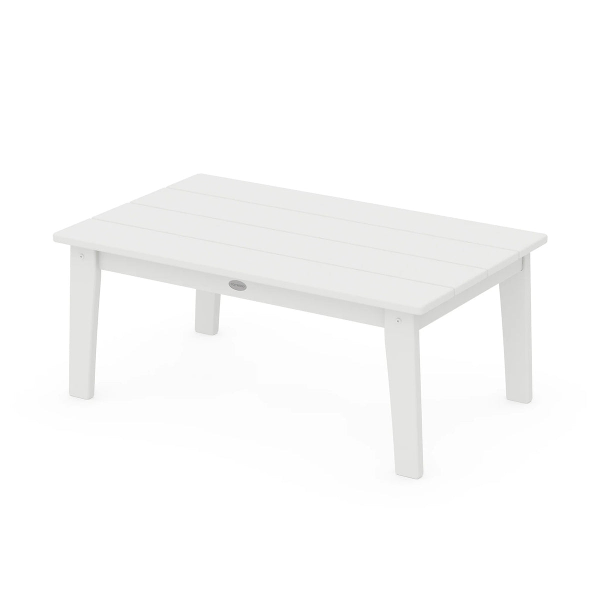 POLYWOOD Coffee Table, 22 5/16" x 36" - White