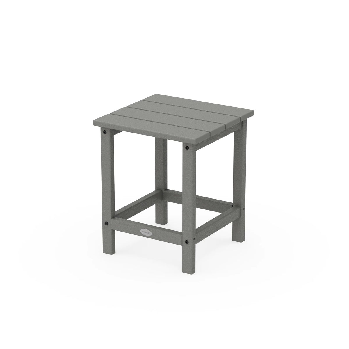 POLYWOOD Table, 15" x 15" - Slate Gray