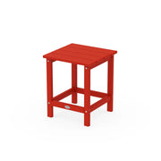 POLYWOOD Table, 15" x 15" - Sunset Red