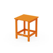 POLYWOOD Table, 15" x 15" - Tangerine