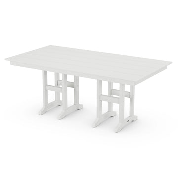POLYWOOD Table, 72" Wide - Black