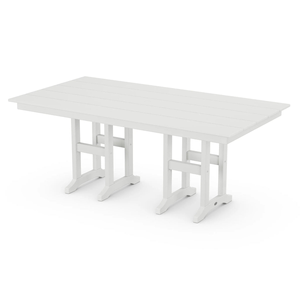 POLYWOOD Table, 72" Wide - Slate Gray